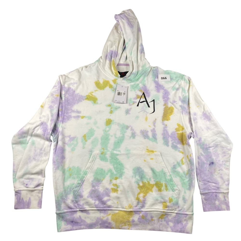 Nike Air Jordan Sport DNA Tie Dye Hooded Sweatshirt‎ Men's XXL DM1410-530 NWT